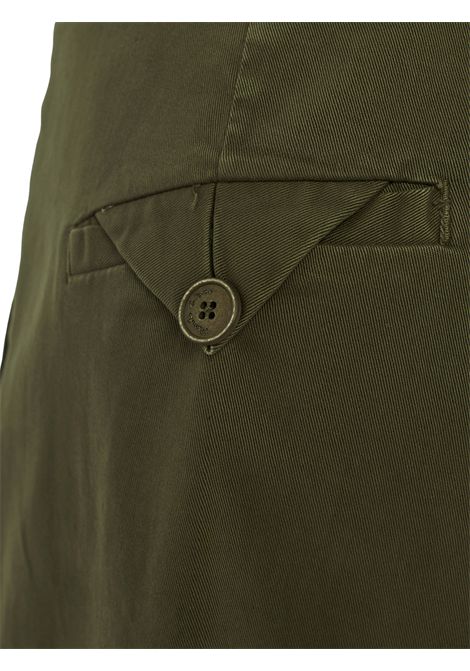 Pantaloni Dritti Con Pince In Tessuto Fluido Manila Grace | P062CUMA339